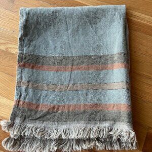 Libeco The Belgian Linen Towel Multi Stripe 25" x 22" NWOT's